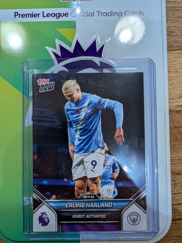 Topps now erling - now, haaland