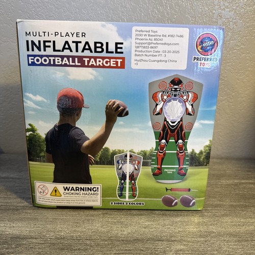 Inflatable football target - inflatable,