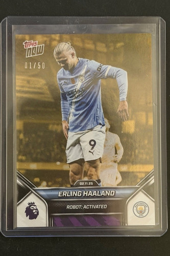 Topps now erling haaland - topps,