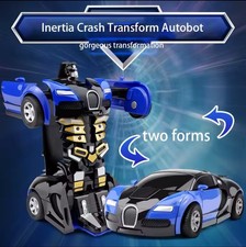 NEW Auto-Transform Robot Car -