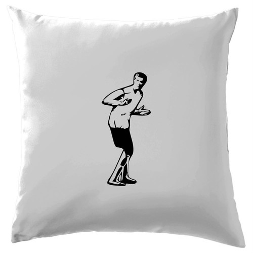Crouch robot dance cushion - robot,