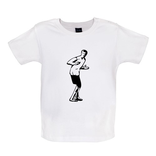 Crouch robot dance baby - robot,