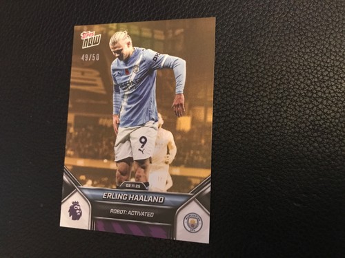 Topps now 2025 - pl, haaland