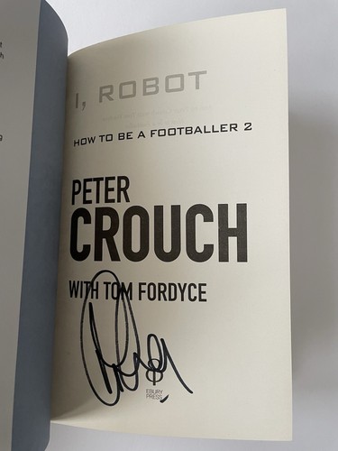 Peter crouch signed robot - peter,